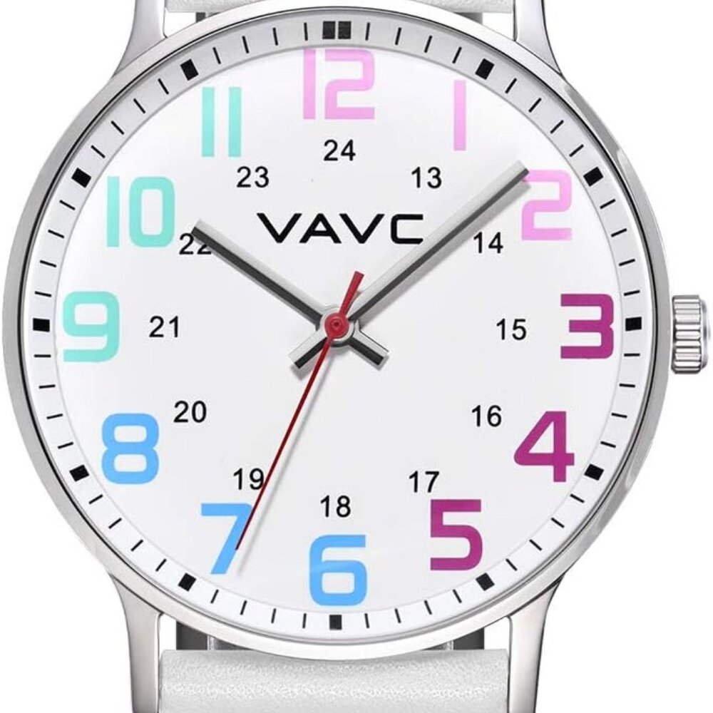 Nurse Watch for Medical Students,Doctors,Women with Second Hand and 24 Hour.